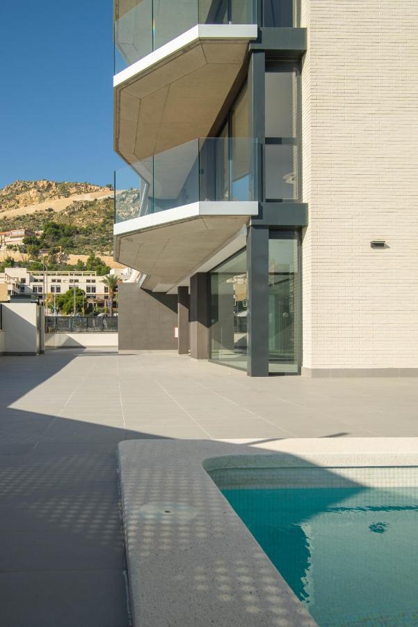 דירות אליקאנטה Modern Sea Front Jacuzzi Blue Sky מראה חיצוני תמונה