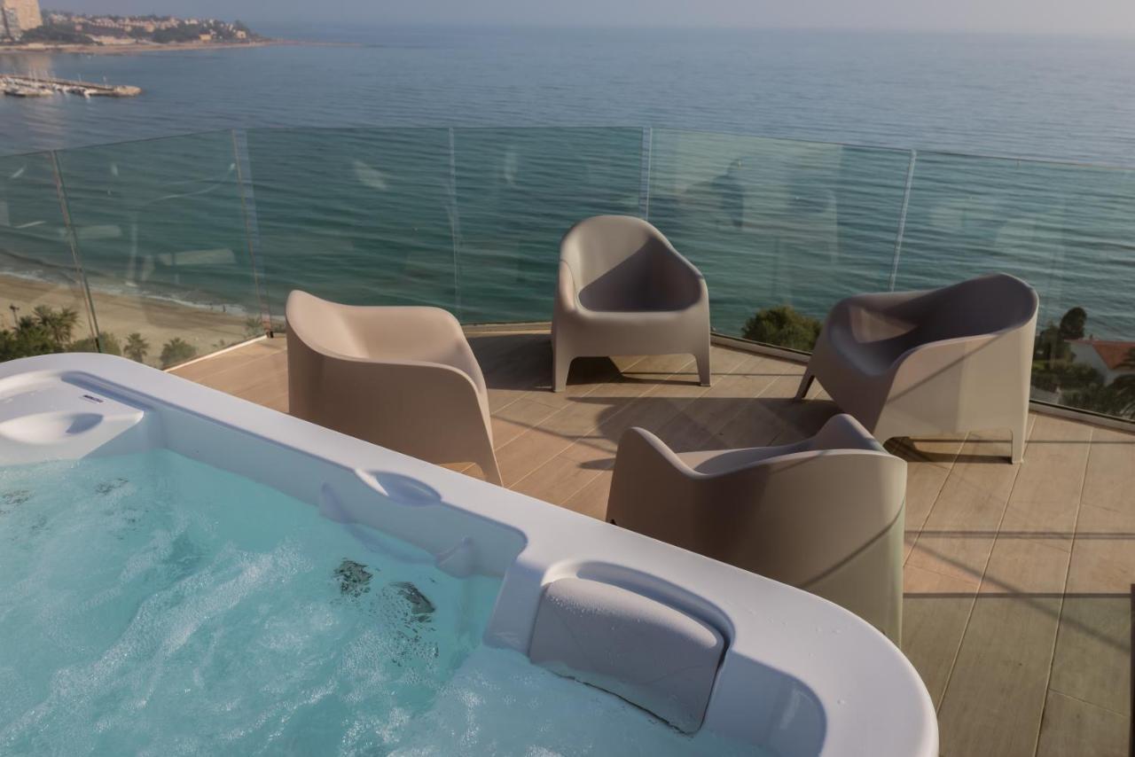 דירות אליקאנטה Modern Sea Front Jacuzzi Blue Sky מראה חיצוני תמונה